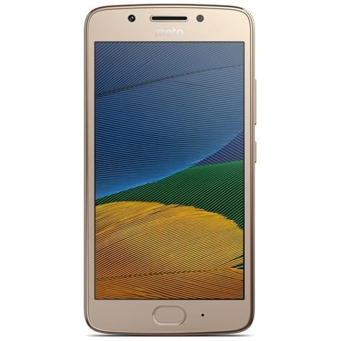 Moto G5 16 GB 4G / LTE Display 5" Full HD Slot Micro SD Fotocamera 13 Mpx Android Europa Oro - Foto 7