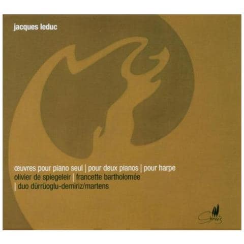 Olivier De Spiegeleir - Jacques Leduc: Complete Works For Piano, Two Pianos & Harp (2 Cd) - Foto 1