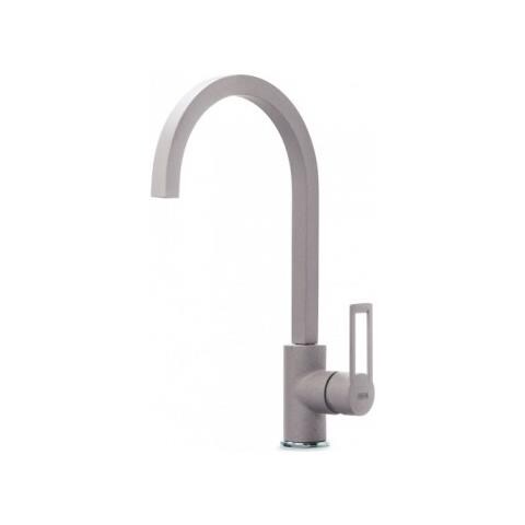 Miscelatore Monocomando con canna girevole Bridge 19x35 cm Granitek Tortora 43 - Foto 1