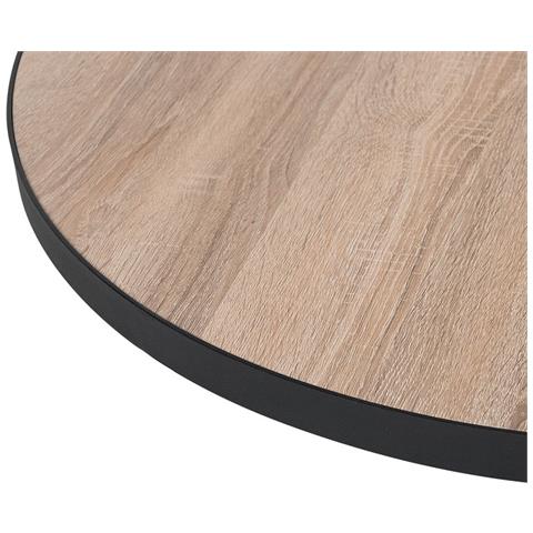 Tavolino Colori Legno Chiaro / Nero Melody Piccolo - Foto 7