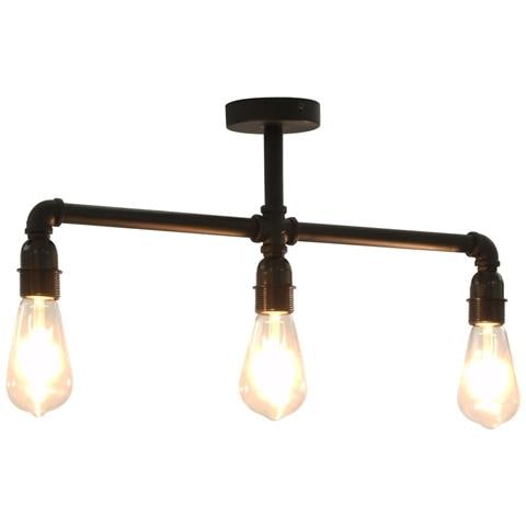 Lampadario Nero per 3 Lampadine E27 - Foto 1