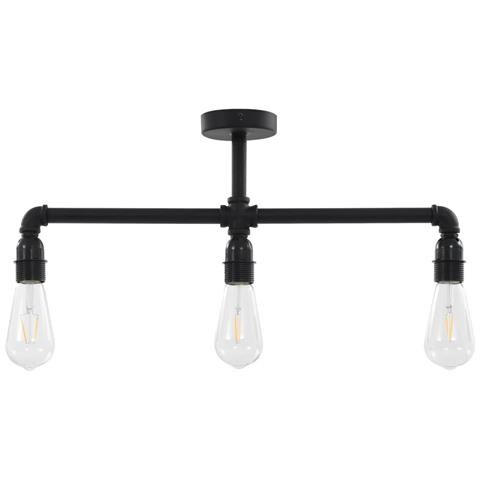Lampadario Nero per 3 Lampadine E27 - Foto 6
