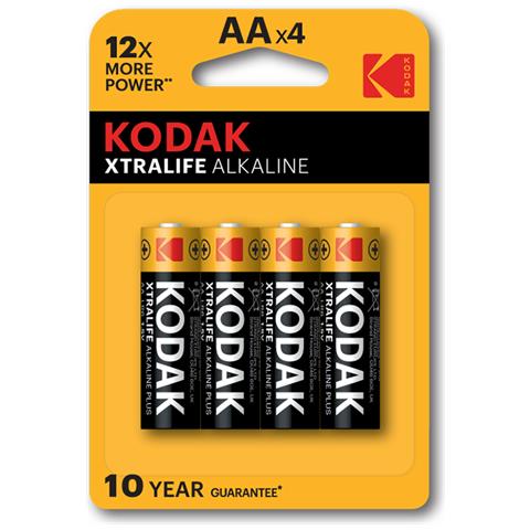 1x4 Xtralife Mignon AA Alcaline batterie KAA-4 - Foto 1