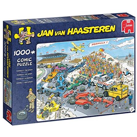 Jan Van Haasteren Formula 1 The Start 1000 Pcs Puzzle 1000 Pz Fumetti - Foto 1
