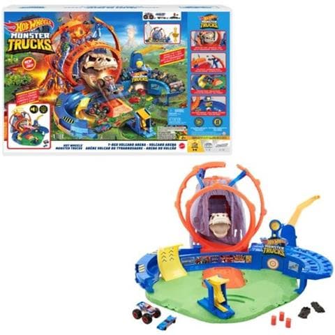 : Hot Wheels - Monster Trucks - Arena Del Vulcano - Foto 1
