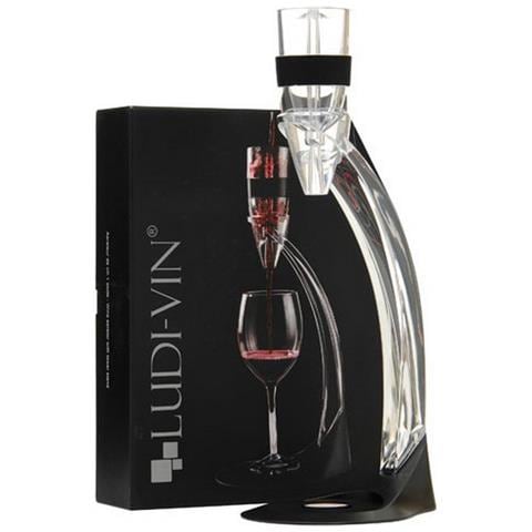 Aeratore Per Vino Con Base Nera / Trasparente - 41892 - Foto 2