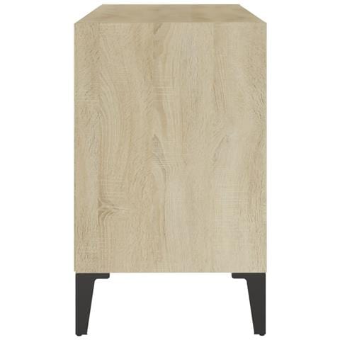 Mobile TV con Gambe in Metallo Rovere Sonoma 69,5x30x50 cm - Foto 7