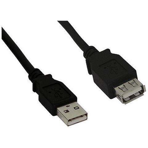 5m USB 2.0, Maschio / femmina, 5m, Nichel, USB A - Foto 2