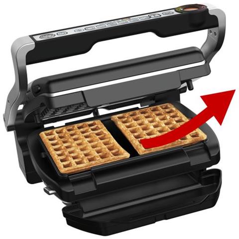 OptiGrill GC716D Grill Da tavolo Elettrico Nero, Metallico 2000W barbecue e bistecchiera - Foto 2