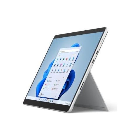 Tablet Surface Pro 8 Platino 13" RAM 8GB Memoria 256 GB Wi-Fi Windows 10 Pro - Foto 1