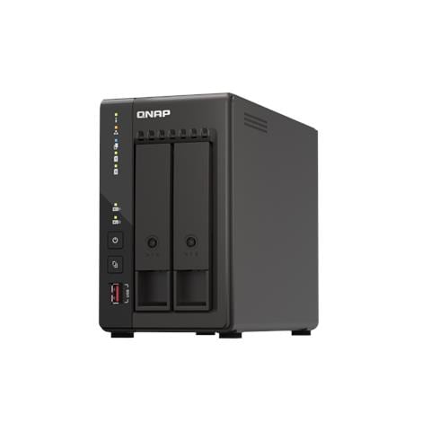 TS-253E NAS Tower Intel® Celeron® J6412 8 GB 0 TB QTS Nero - Foto 1