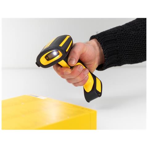 Scanner industriale di codici a barre 1D e 2D per 433 MHz o Bluetooth con stazione di ricarica induttiva - Foto 2