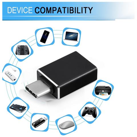 Adattatore Da Usb-c A Usb 3.0 Nero - Foto 6
