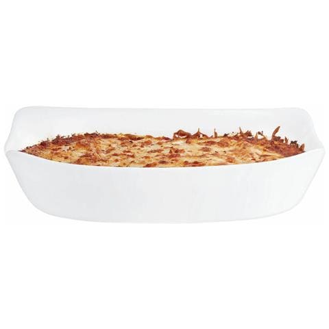 Pirofila Da Forno Smart Cuisine Rettangolare Bianco Vetro (34 X 25 Cm) - Foto 1