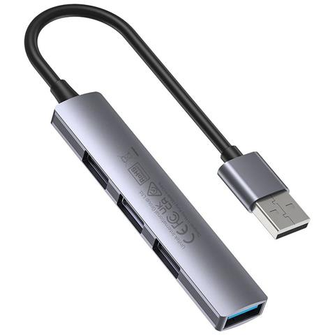 Hub USB 3.2 Gen 1 Type-A Grigio - Foto 2