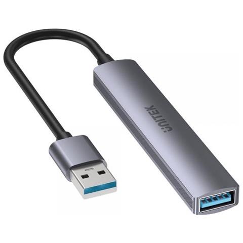 Hub USB 3.2 Gen 1 Type-A Grigio - Foto 6
