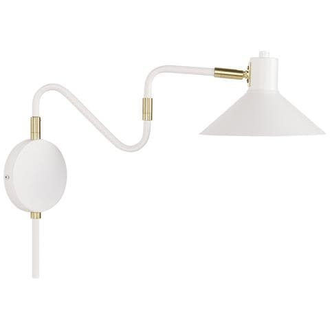 Applique Baliem Regolabile Metallo Bianco - Foto 8