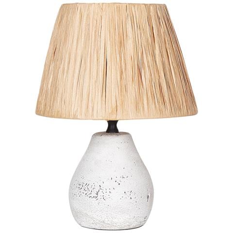 Set Di 2 Lampade Da Tavolo Arwadito Ceramica Bianco Sporco - Foto 13