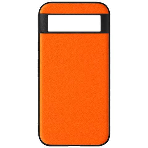 Cover Per Google Pixel 8a Bi-materia Aspetto Pelle Cowhide Cover - Foto 5