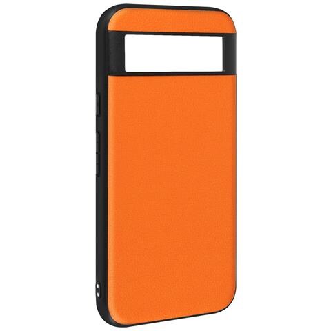 Cover Per Google Pixel 8a Bi-materia Aspetto Pelle Cowhide Cover - Foto 1