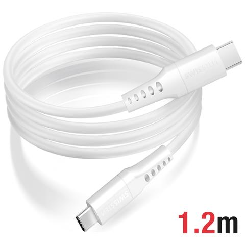 Caricabatterie Usb-c Gan 20w Compatto Con Cavo Usb-c Da 1 Metro E 20, Bianco - Foto 5