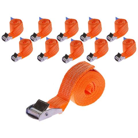 Cinturini Con Fibbia Ad Alta Visibilità, Lunghezza 1 M Orange - Foto 1