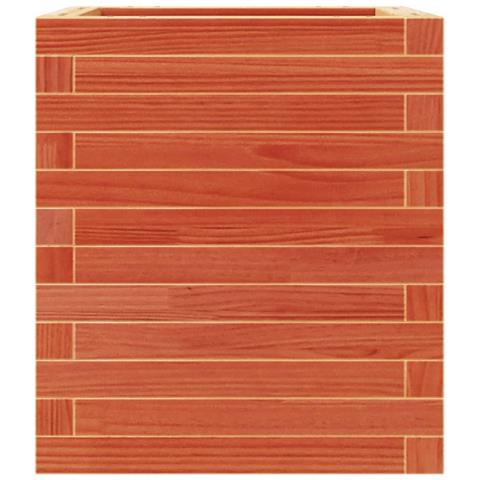 Fioriera Giardino Marrone Cera 40x40x46 cm Legno Massello Pino - Foto 10