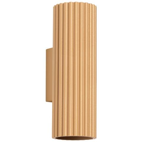 Lampada Da Parete Karbon 20 Oro Sl. 1651 - Minimalista Lampada Da Parete D'oro 20x6.5x8.5 Cm - Foto 1