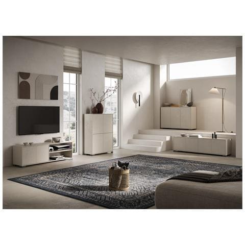 Madia 4 Ante 172x40x83 Cm Lumina Cashmere - Foto 2
