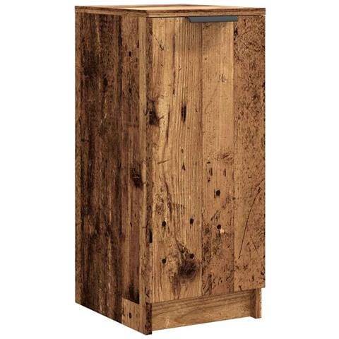 Scarpiera Legno Vecchio 29,5x35x70 Cm In Legno Multistrato - Foto 2