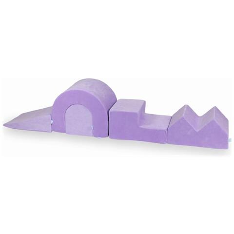 Foam Speelset Velvet Soft Violet 5 Elementen - Foto 1