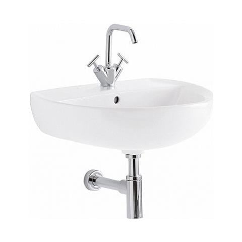 Lavabo Sospeso 55 Cm Colibrì 2 Ex Pozzi Ginori Bianco - Foto 1