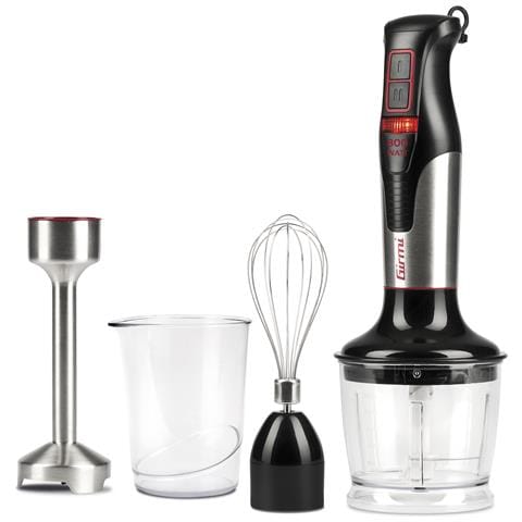 MX3900 frullatore Frullatore ad immersione 800 W Nero, Acciaio inox, Trasparente - Foto 1