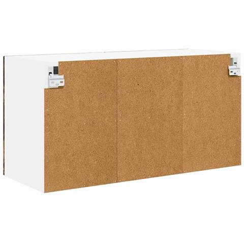 Pensile cucina con porta 2 pcs Rovere fumé 60 x 31 x 40 cm - Foto 9