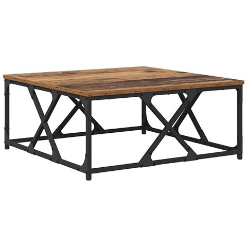 Tavolino da salotto Legno vecchio 70 x 70 x 30 cm - Foto 1