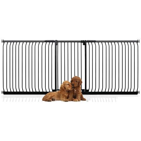 Bettacare Cancelletto Per Cani Elite Extra Alto, 271cm - 280cm, Nero Opaco, Extra Alto Con 100cm Di Altezza - Foto 1