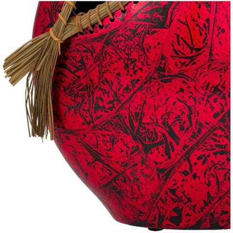 Vaso In Ceramica Rossa 35x14,5x36h - Foto 3