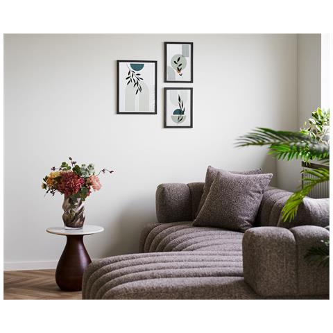 Set 3 Cornici Aspen In Mdf Nero Con Stampe Botaniche — 2 Formati - Foto 6