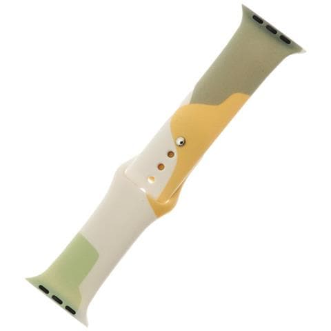 Cinturino Moro Per Apple Watch Ultra / 9 / 8 / 7 / 6 / Se / 5 / 4 / 3 / 2 (49 Mm / 45 Mm / 44 Mm / 42 Mm) Cinturino In Silicone Per Orologio 6 - Foto 1