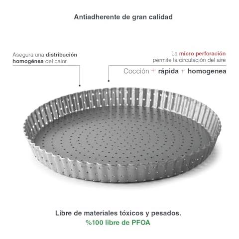 68786 - Stampi da forno, stampo per torte, stampo scanalato, perforato, - Foto 2