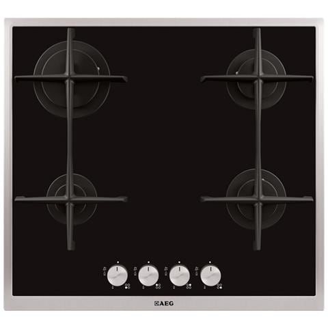 Piano Cottura HG694340XB a Gas 4 Fuochi Gas Colore Nero - Foto 1