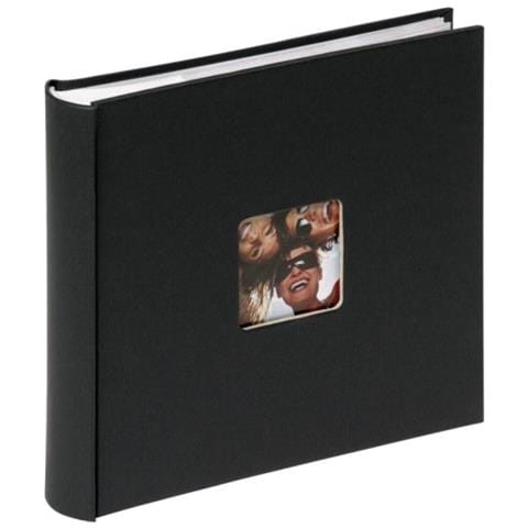 Album Fotografico FUN Rilegato 22.4 x 22.3cm - Nero - Foto 1