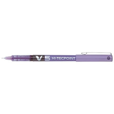 Penna a sfera Hi-Tecpoint - Fine Pen Point Type - Violetto inchiostro - Violetto Corpo - Foto 1