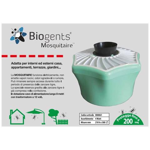 Cattura Zanzare Tiger Trap Fino Mq. 200 Interno Esterno-brown - Foto 1