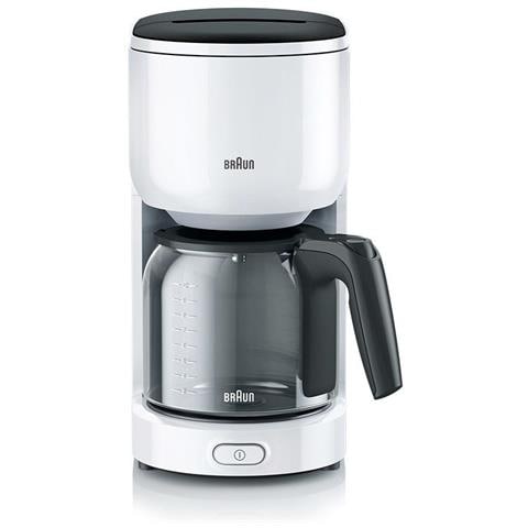 KF 3120 WH PurEase Macchina Caffé Espresso Manuale Capacità 10 Tazze Potenza 1000 Watt Colore Bianco - Foto 1