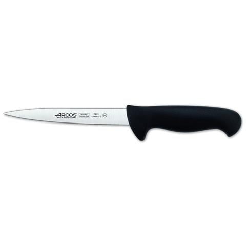 Serie 2900 - Coltello pesce - Lama Acciaio Inossidabile Nitrum 170 Mm - Manico Polipropilene Colore Nero - Foto 1