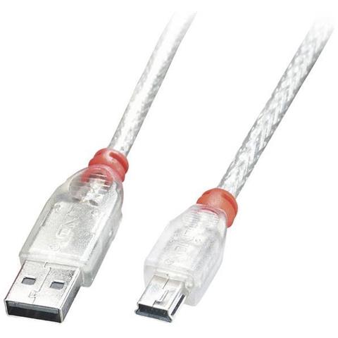 Cavo Usb 2.0 A / mini-b Trasparente 0.2m - Foto 3