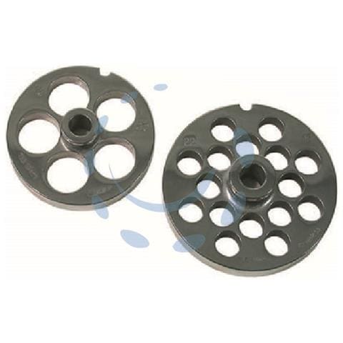 4714 a / 10 Griglia in acciaio inox da 10 mm per tritatutto elettrico n°22 - Foto 3