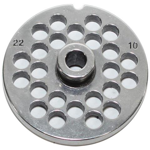 4714 a / 10 Griglia in acciaio inox da 10 mm per tritatutto elettrico n°22 - Foto 2
