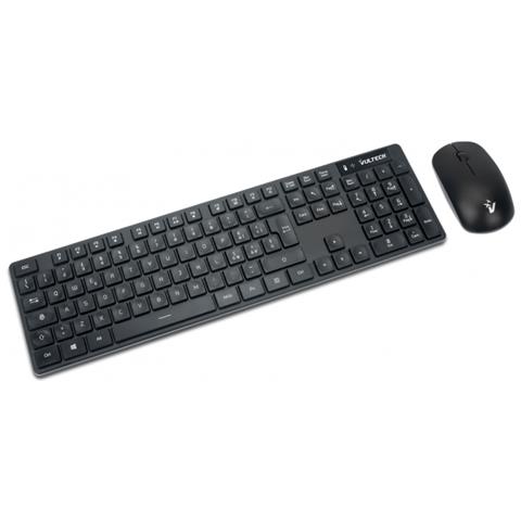 Tastiera e Mouse Wireless KM-831W  (Layout Italiano) Colore Nero - Foto 2